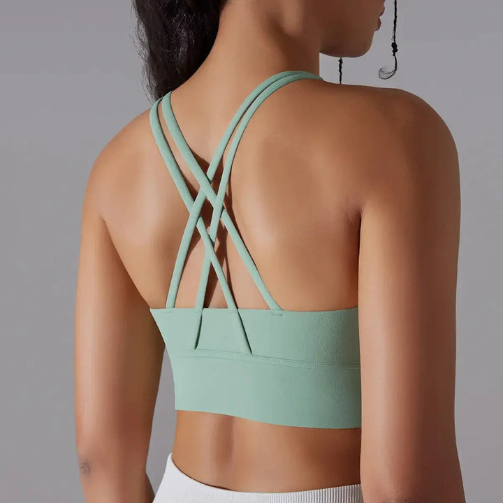 Womens High Stretch Yoga Bra Tank Top For Gym Use Daily