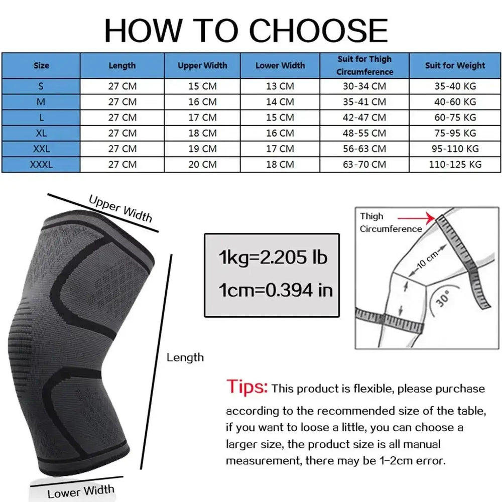 AOLIKES Compression Knee Brace For Men And Women Single Pack - OurLum.com