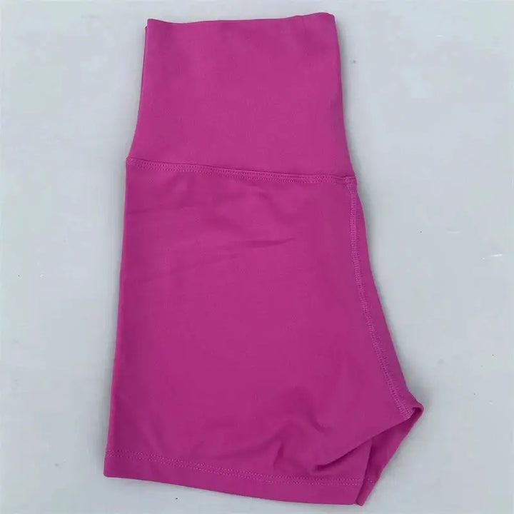 Women Fitness Sport Short High Waist Gym Leisure Yoga Short Legging Soft Tight Athletic Squatting Proof Comprehensive Training
