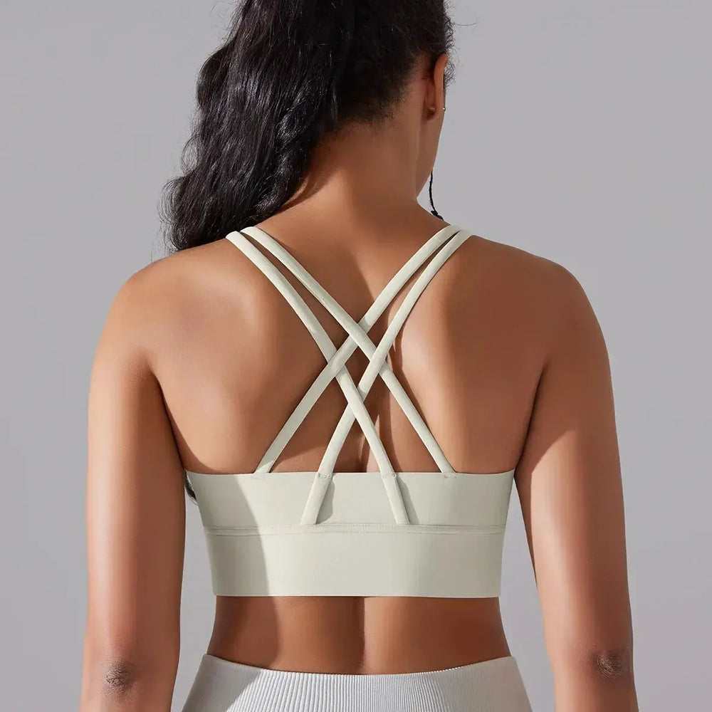 Womens High Stretch Yoga Bra Tank Top For Gym Use Daily