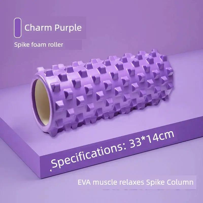 Foam Roller Spiked Massage Roller for Muscle Recovery - OurLum.com
