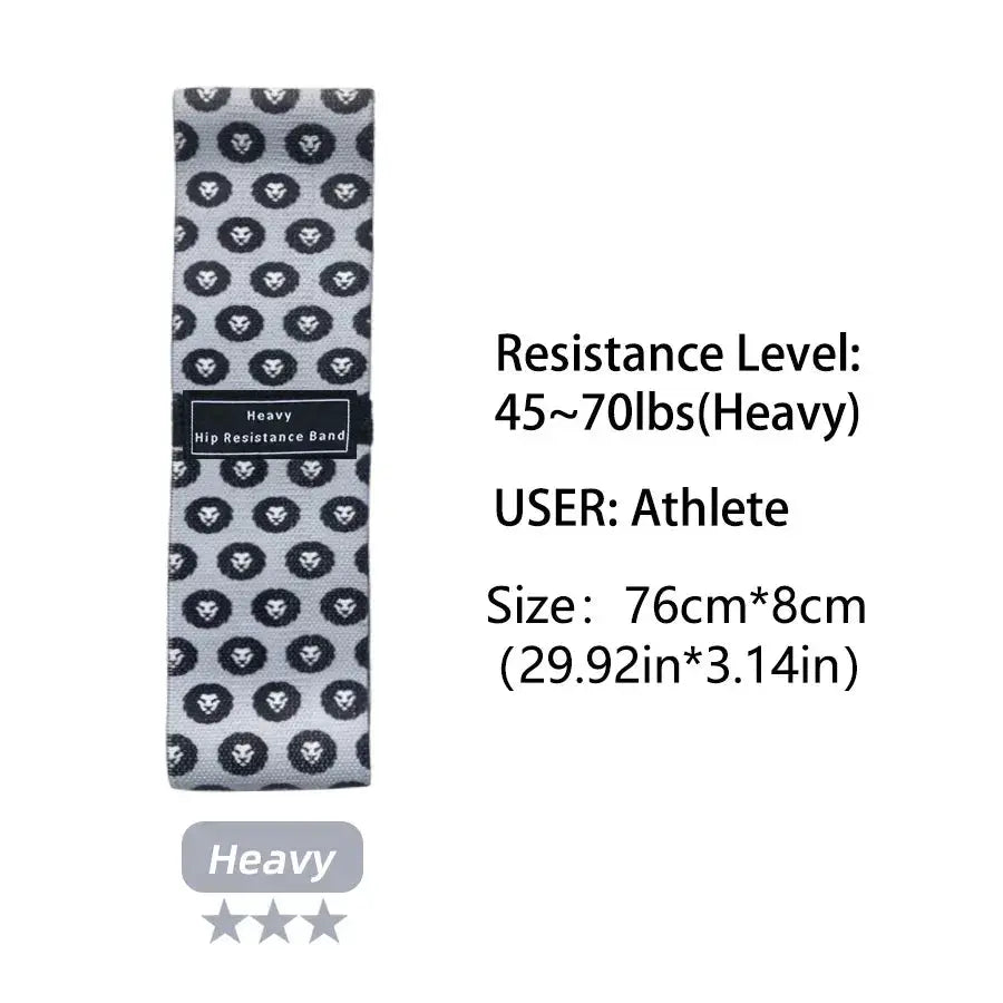 Non Slip Fabric Resistance Bands for Workout and Yoga