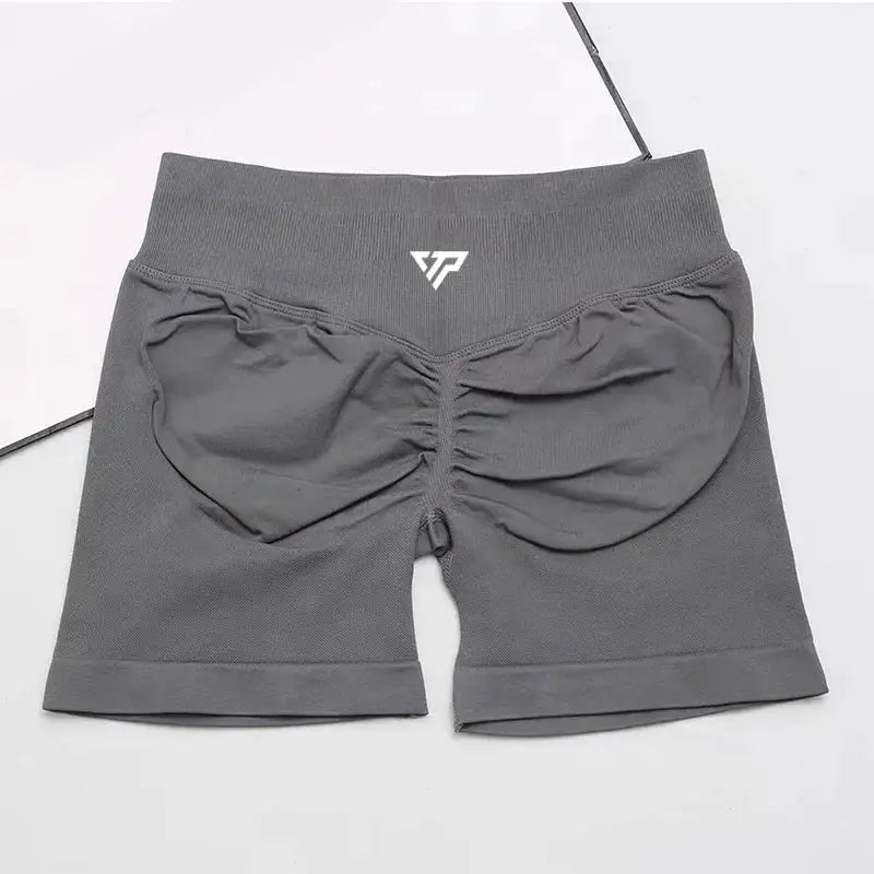 Keep That Pump Yoga Shorts Gym Shorts Recoil Scrunch Shorts Womem Seamless Silicone Printed High Quality Fitness Sport Shorts