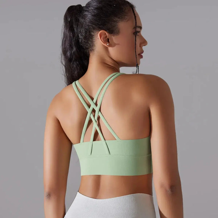Womens High Stretch Yoga Bra Tank Top For Gym Use Daily