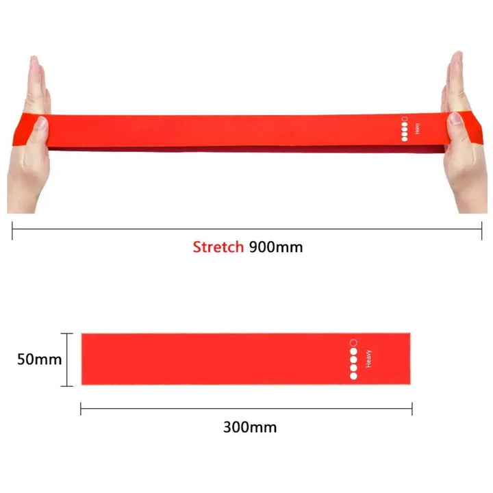 Versatile 5 Level Resistance Bands For Home Workouts