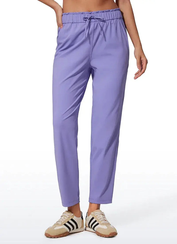 CRZ YOGA 4-Way Stretch Ankle Pants High Waisted Women