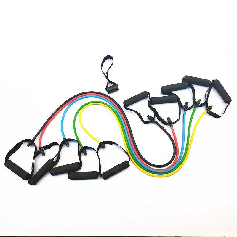 Versatile Elastic Resistance Rope for Fitness and Yoga