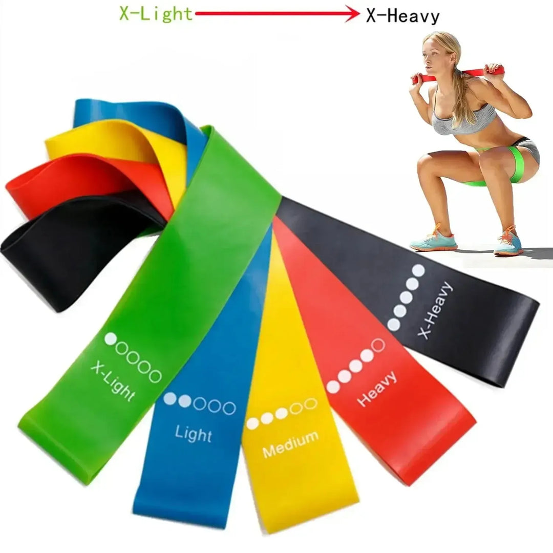 TPE Yoga Resistance Bands Set For Strength And Flexibility
