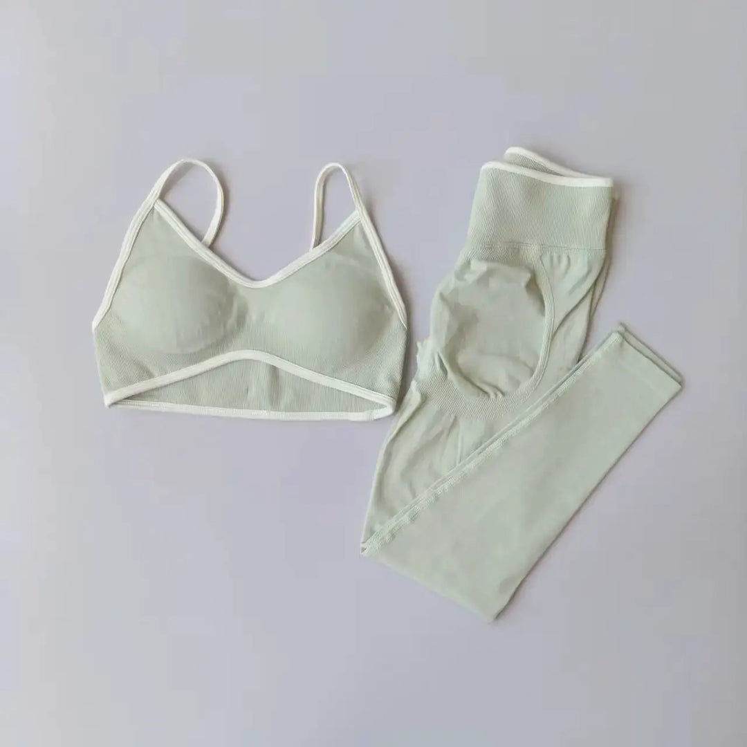 Seamless 2PCS Legging Sets Women&