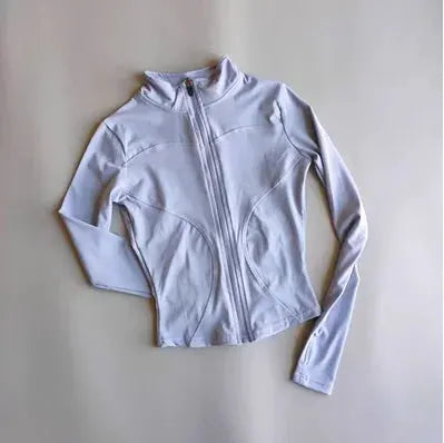 Outdoor Sports Long Sleeve Women Slim Yoga Top For Active