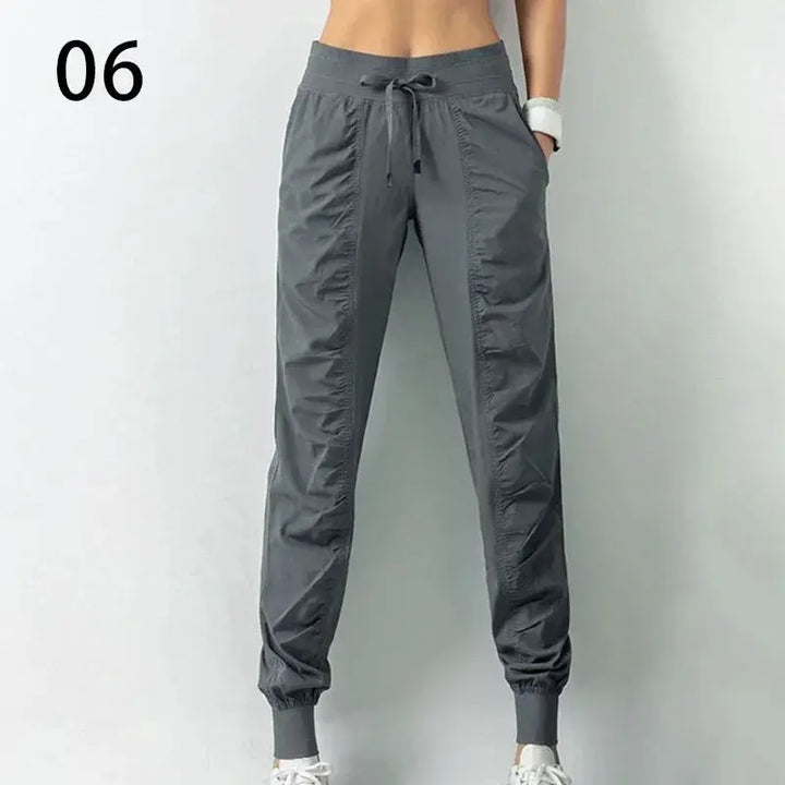 Women Sweatpants Drawstring Joggers for Running and Sport