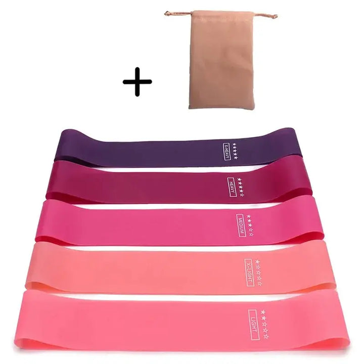 Versatile Elastic Resistance Bands for Women Hips and Squats