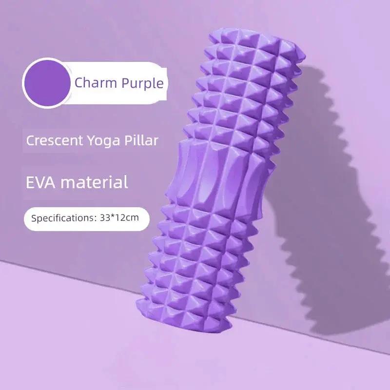 Foam Roller Spiked Massage Roller for Muscle Recovery - OurLum.com