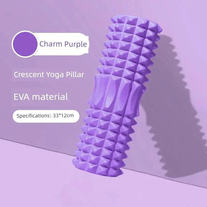 Foam Roller Spiked Massage Roller for Muscle Recovery - OurLum.com