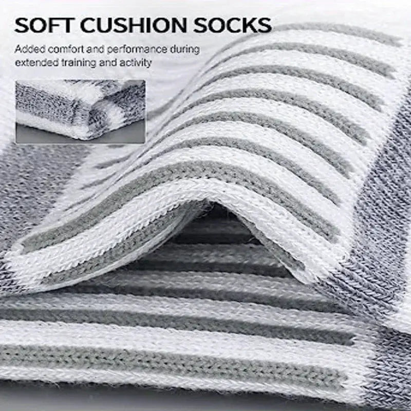 Ultimate Comfort 6 Pack Low Cut Running Socks For Men Women