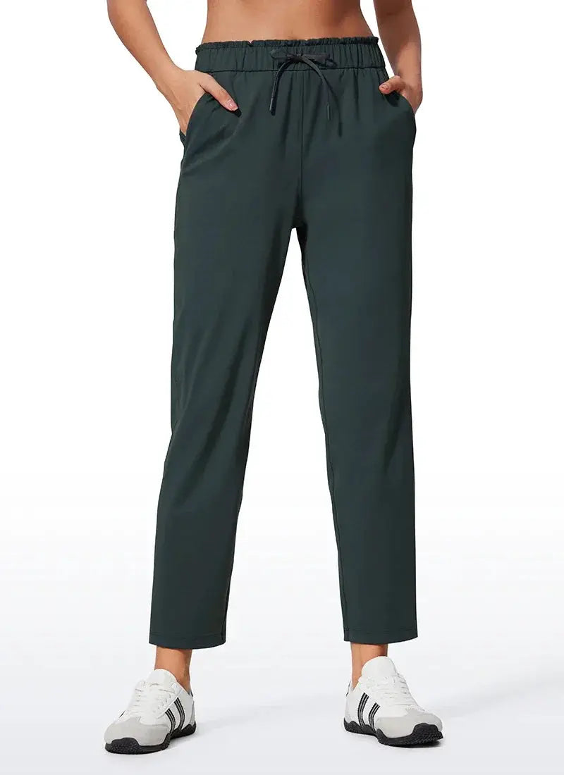 CRZ YOGA 4-Way Stretch Ankle Pants High Waisted Women