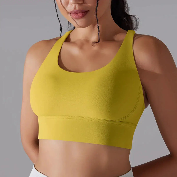 Womens High Stretch Yoga Bra Tank Top For Gym Use Daily