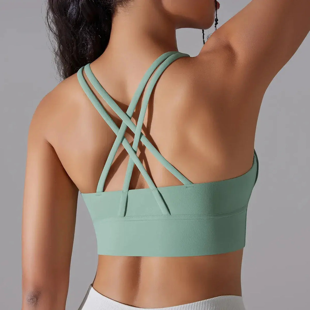 Womens High Stretch Yoga Bra Tank Top For Gym Use Daily
