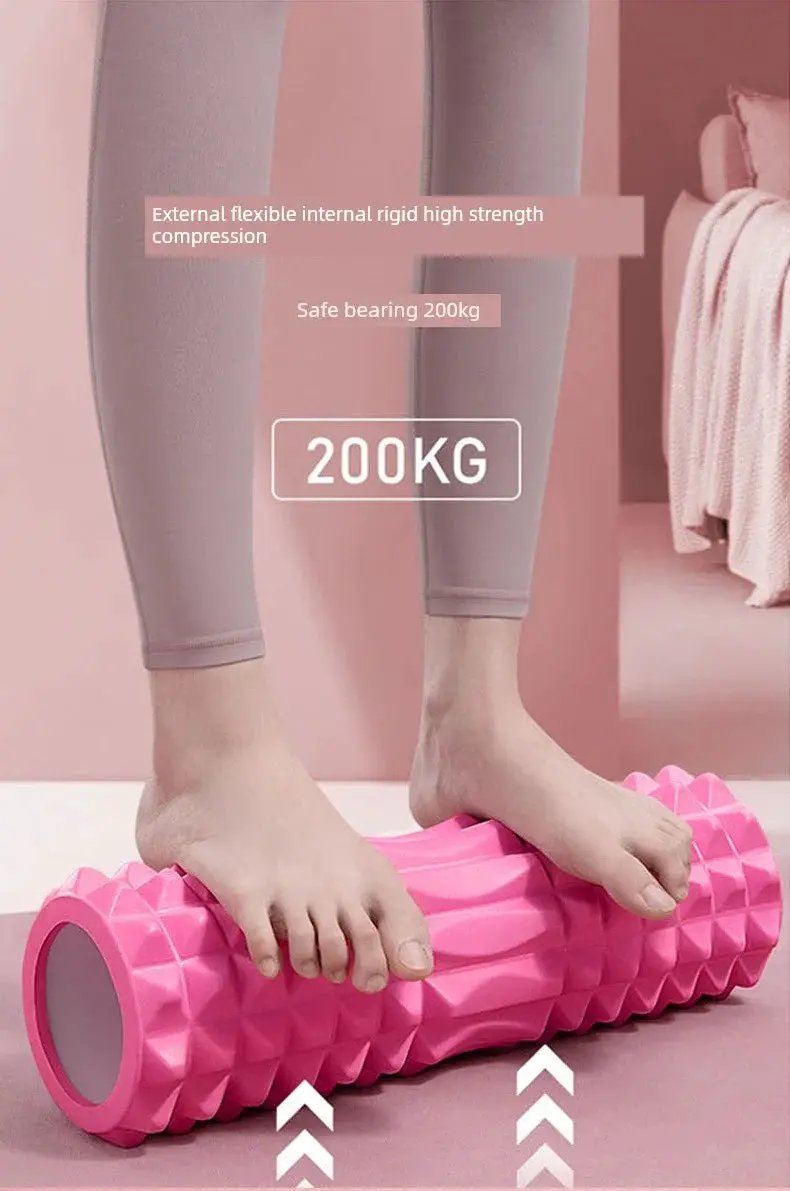 Foam Roller Spiked Massage Roller for Muscle Recovery - OurLum.com