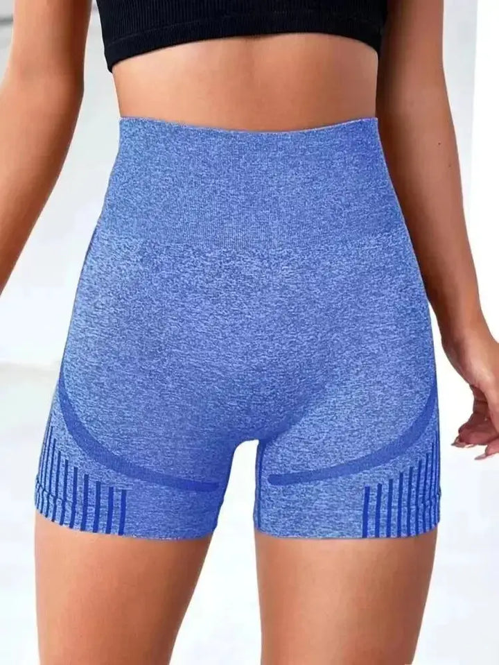 High Waisted Yoga Shorts For Women Fitness Gym Running - OurLum.com