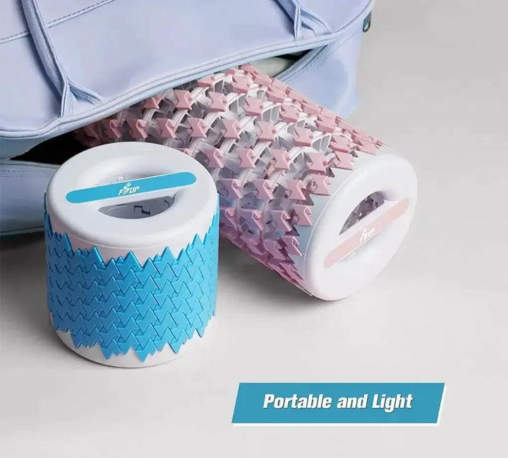 High-Quality Retractable Yoga Foam Roller for Muscle Therapy - OurLum.com
