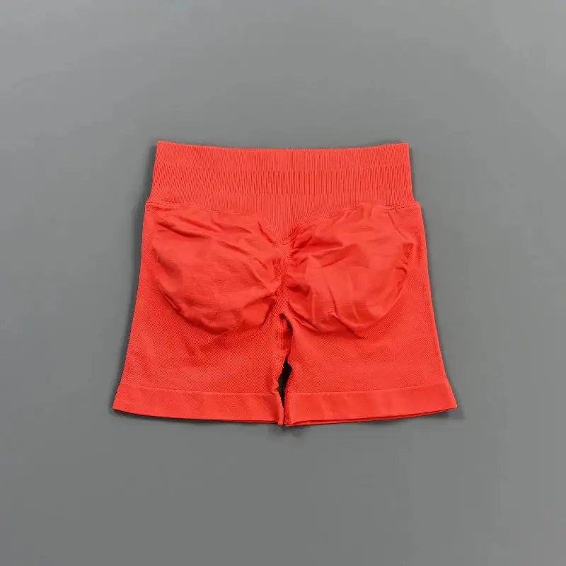 HISTELLO Impact Shorts 4.5" Women Fitness Sports Biker Shorts Low Waist Gym Short Workout Scrunch Butt Yoga Seamless Leggings