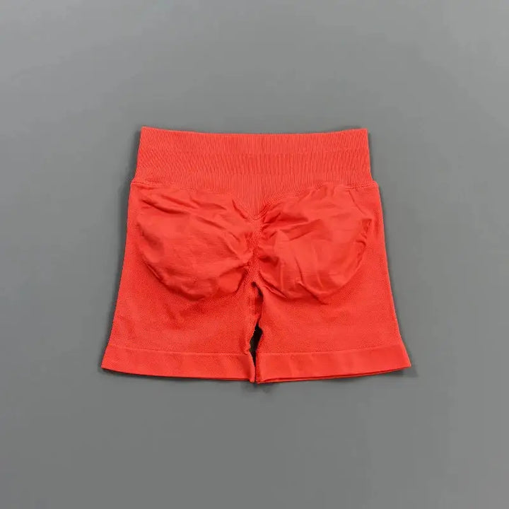 HISTELLO Impact Shorts 4.5" Women Fitness Sports Biker Shorts Low Waist Gym Short Workout Scrunch Butt Yoga Seamless Leggings
