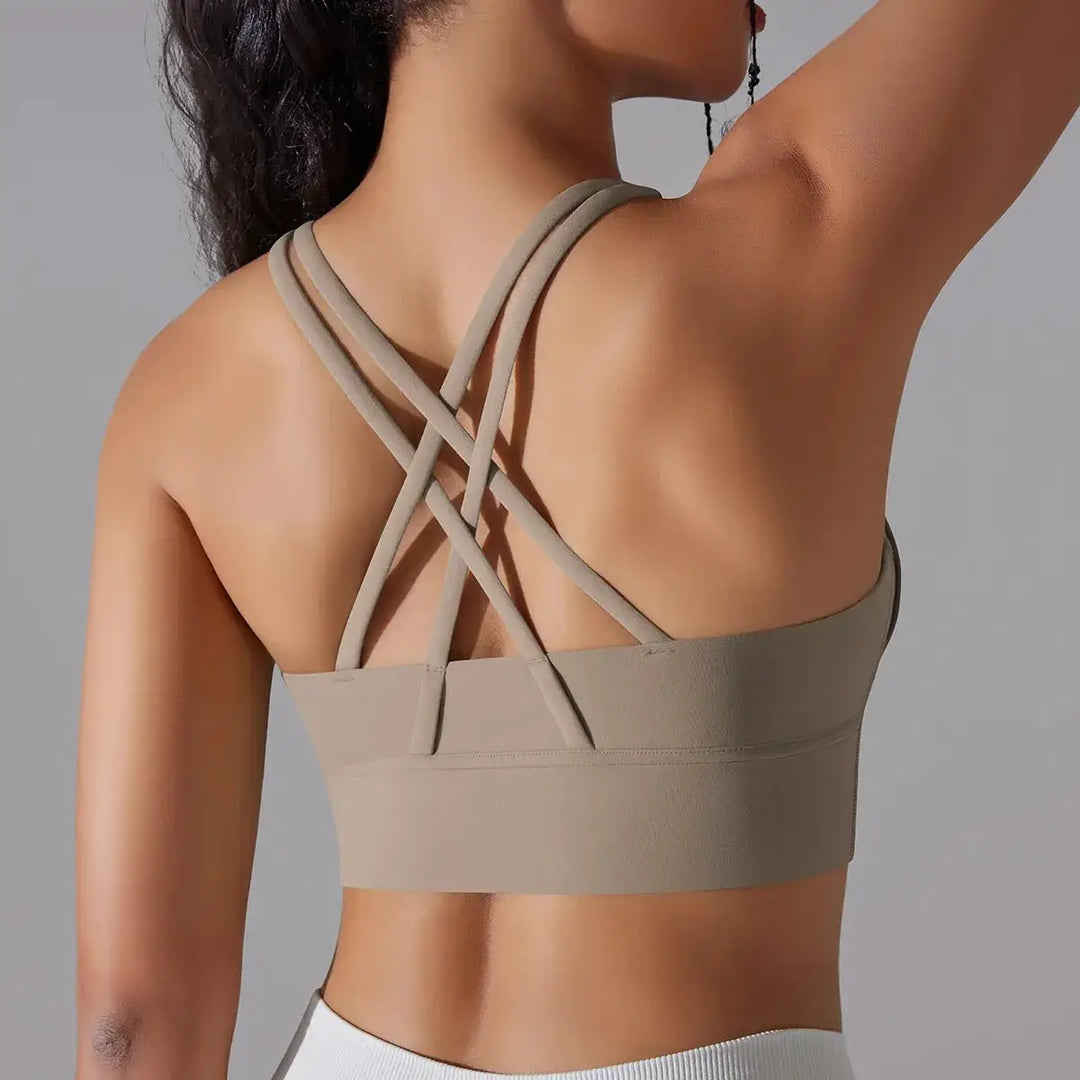 Womens High Stretch Yoga Bra Tank Top For Gym Use Daily