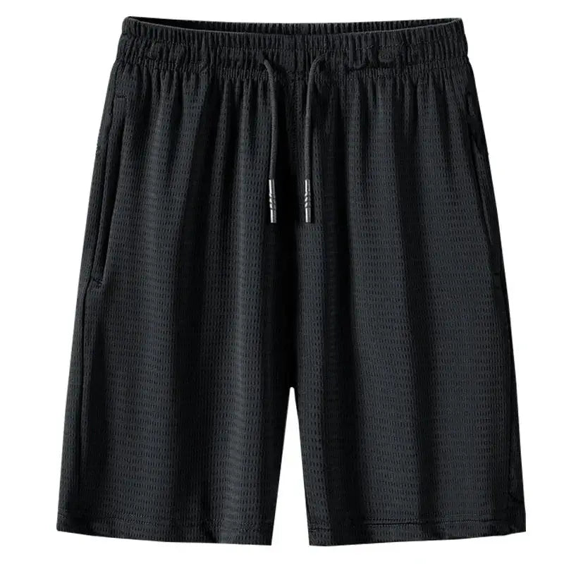 Plus Size Men Running Shorts Camouflage Breathable Gym Wear
