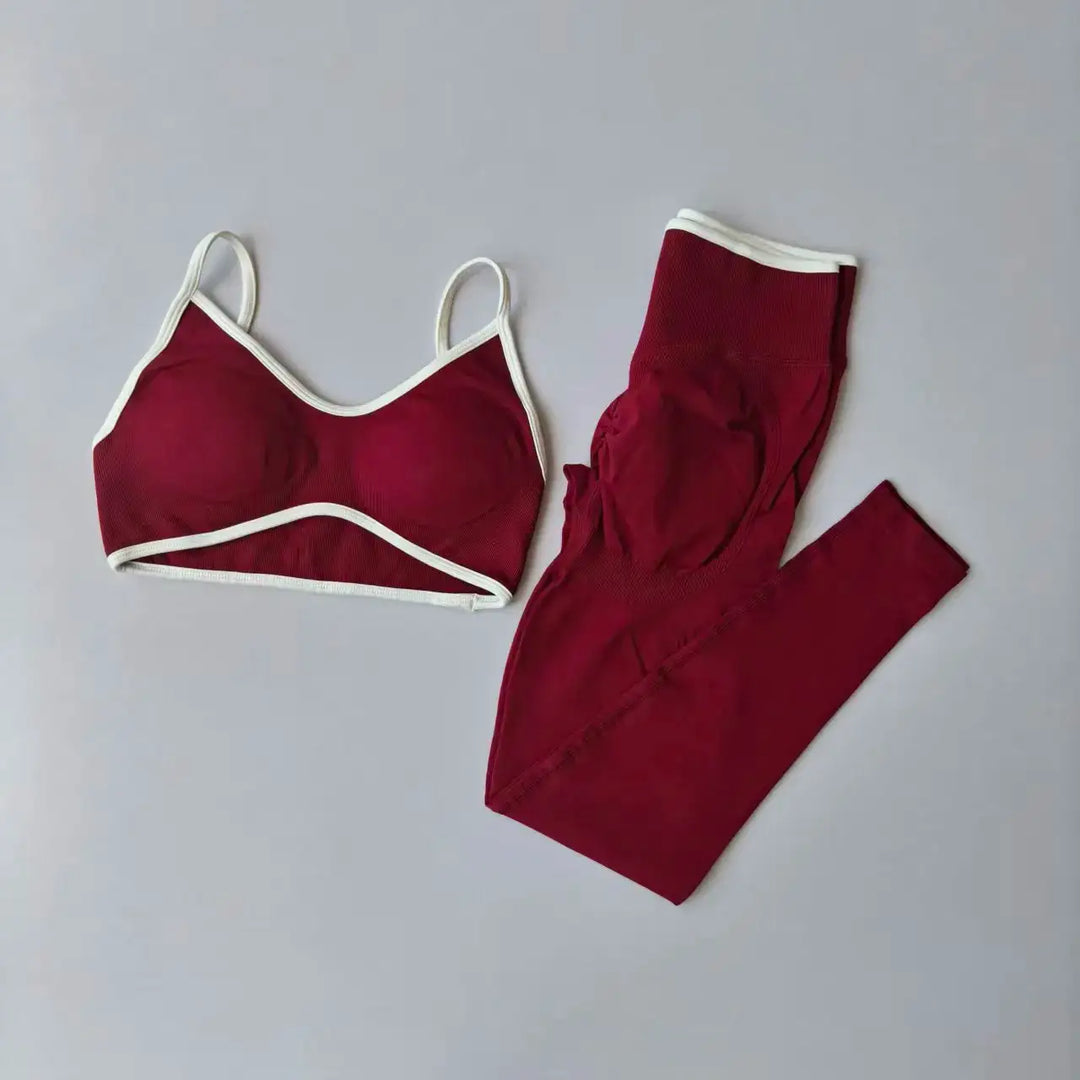 Seamless 2PCS Legging Sets Women&