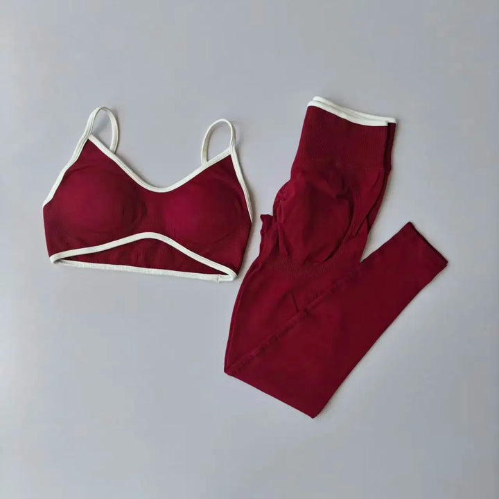 Seamless 2PCS Legging Sets Women&