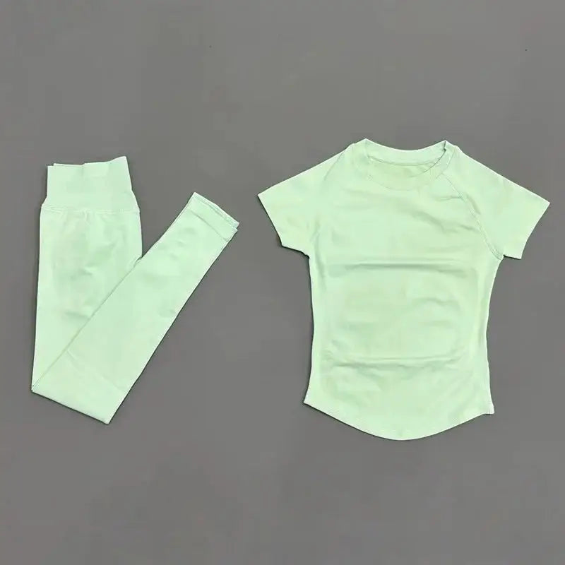 HISTELLO Fitness Set High Elastic Seamless Yoga