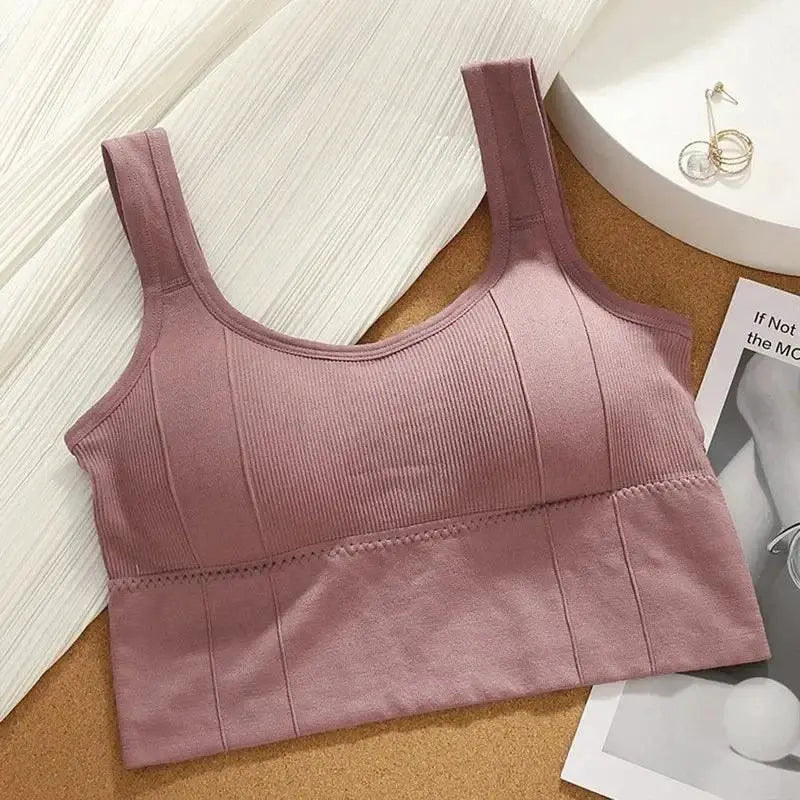 Seamless Shockproof Yoga Bra For Women Breathable Crop Top - OurLum.com