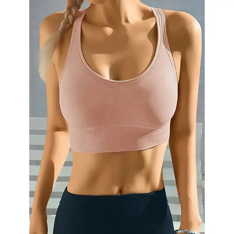 Breathable Seamless Push Up Yoga Bra