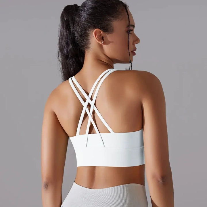 Womens High Stretch Yoga Bra Tank Top For Gym Use Daily