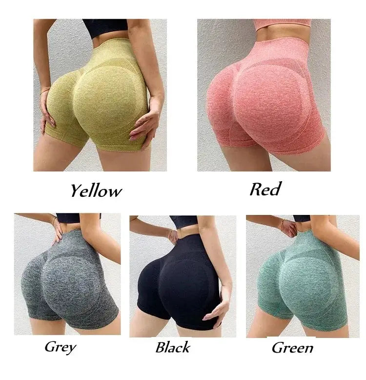 Yoga Shorts High Waisted Women Fitness Gym Running