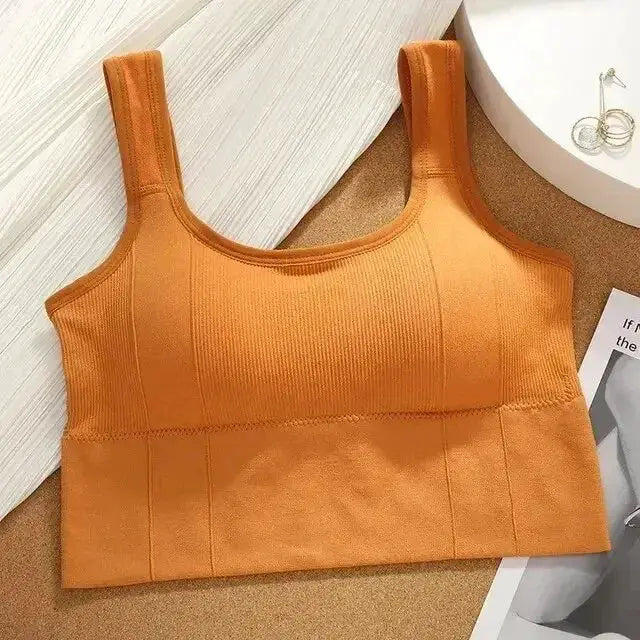 Seamless Shockproof Yoga Bra For Women Breathable Crop Top - OurLum.com