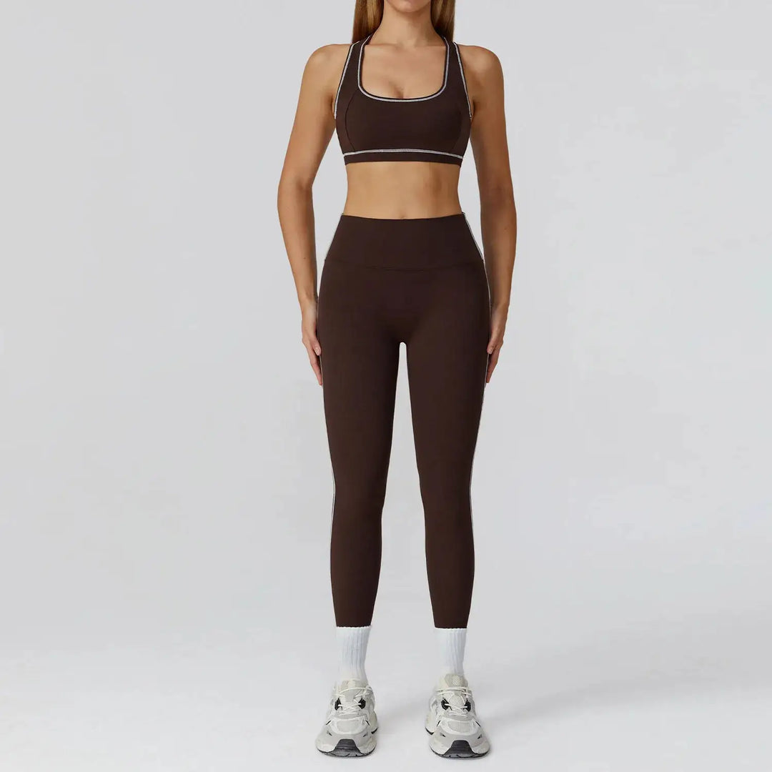Yoga Set 2/3PCS Sports Outfits Women Clothes Fitness Tracksuit Gym Legging Workout Long Sleeved Female Bra Yoga Suit Sportswear