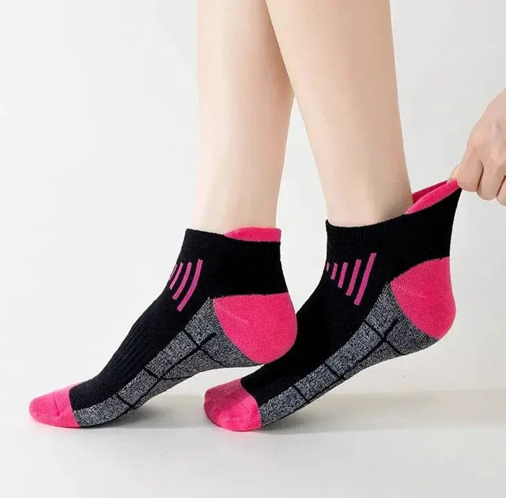 Unisex Organic Cotton Ankle Socks Breathable Sports Casual