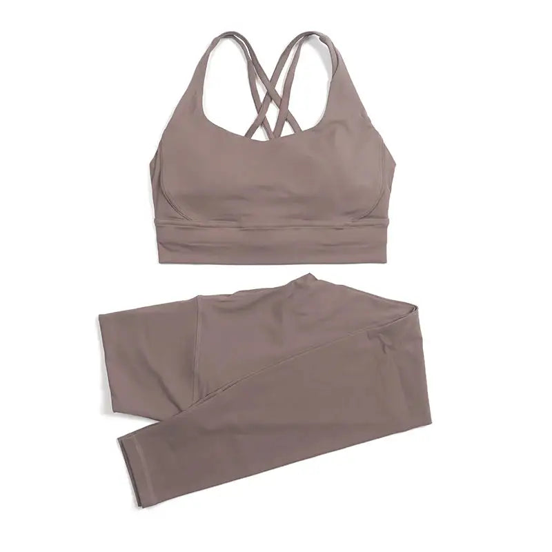SOISOU Nylon Yoga Set Women&
