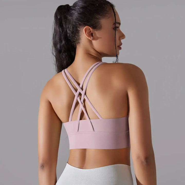 Womens High Stretch Yoga Bra Tank Top For Gym Use Daily