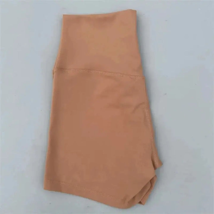 Women Fitness Sport Short High Waist Gym Leisure Yoga Short Legging Soft Tight Athletic Squatting Proof Comprehensive Training