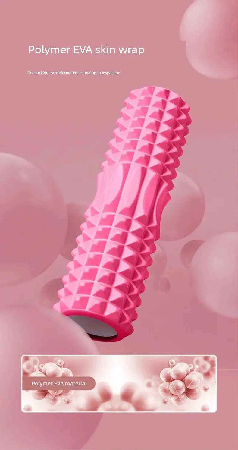 Foam Roller Spiked Massage Roller for Muscle Recovery - OurLum.com