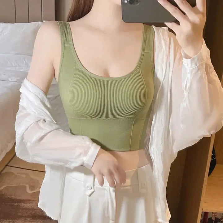 Breathable Yoga Bra For Women Soft Supportive Fitness Vest