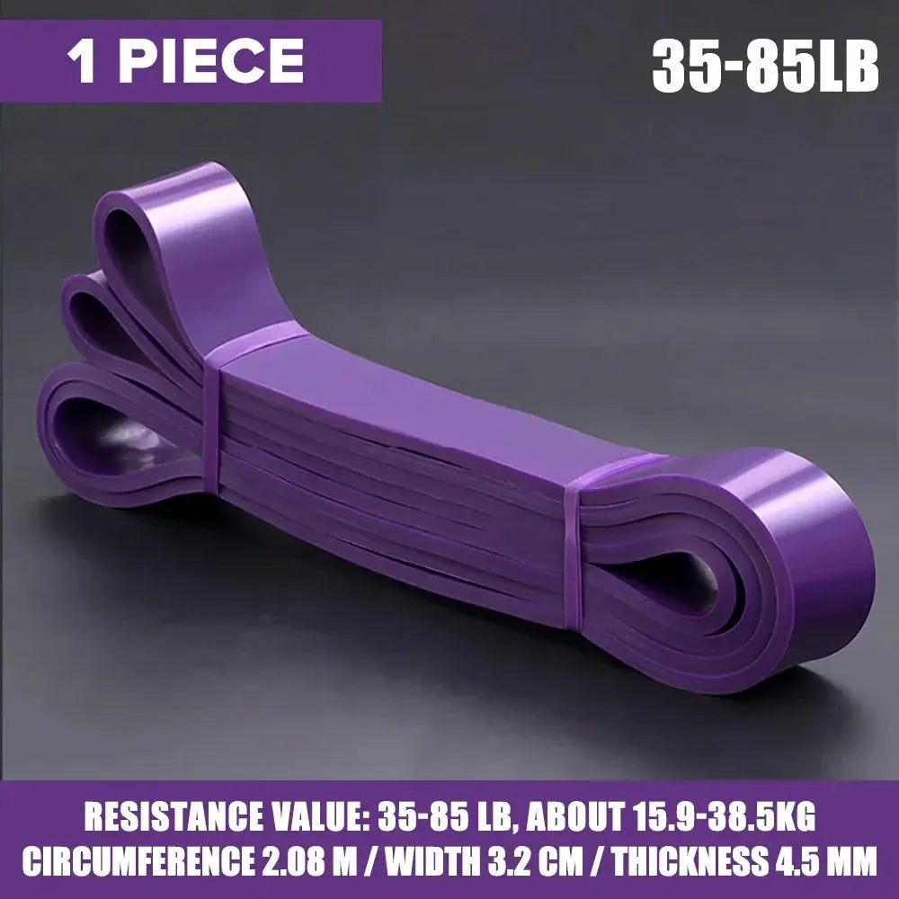 Durable Latex Resistance Bands For Full Body Fitness