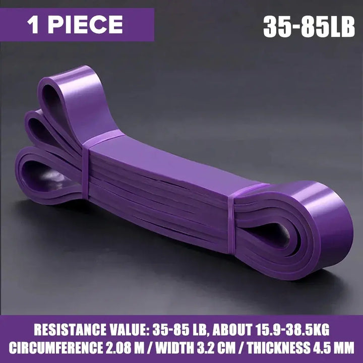 Durable Latex Resistance Bands For Full Body Fitness