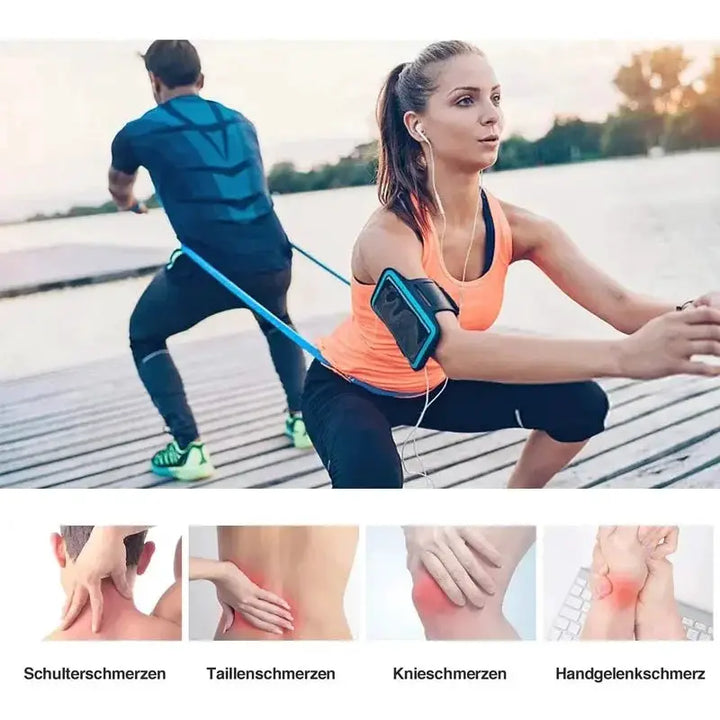 Home Fitness Resistance Bands For Yoga And Pilates