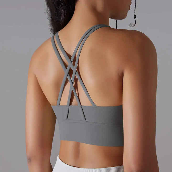 Womens High Stretch Yoga Bra Tank Top For Gym Use Daily