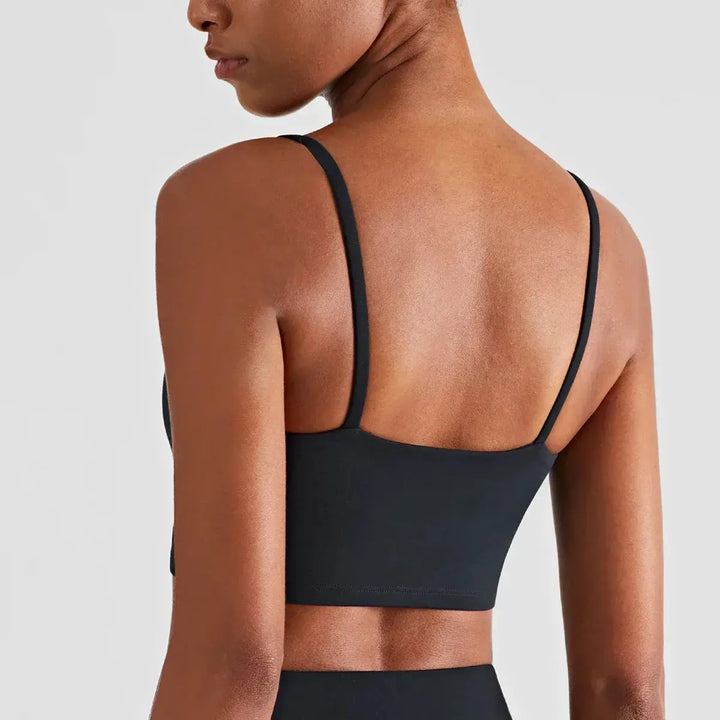 High Stretch Yoga Tank Tops With Suspenders For Women