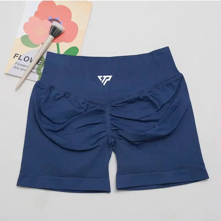 Keep That Pump Yoga Shorts Gym Shorts Recoil Scrunch Shorts Womem Seamless Silicone Printed High Quality Fitness Sport Shorts